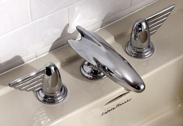 Illustration for article titled Give Your Bathroom A Rocketeer Make-Over
